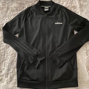 Adidas 3 stripe vintage jacket